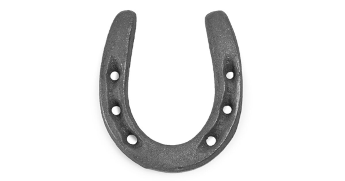 Deleon Collections Cast Iron Metal Horse Shoe 3 Home Décor Decorations