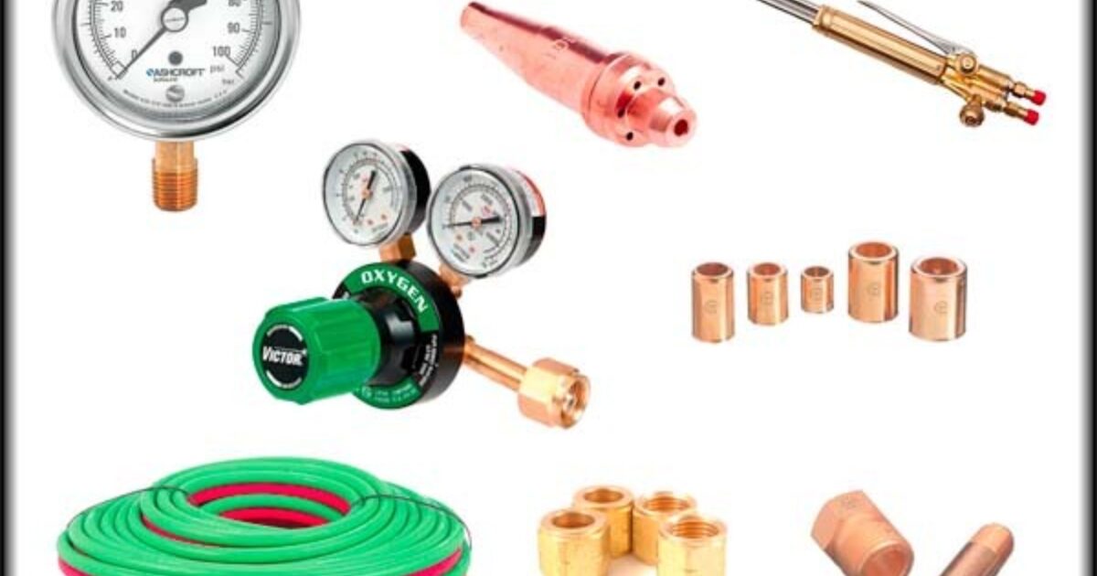 Gas Welding Parts. including Torches, Regulators,… Steel Supply LP
