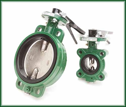 Two butterfly Valves in Lug and Wafer types.