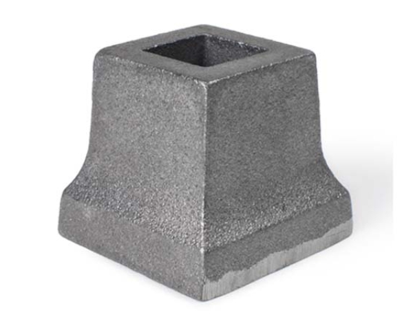 Cast Iron Slip On Shoe&comma; Square Base