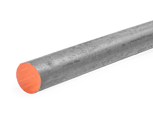 2 inch hot rolled steel round bar that is 20 feet long