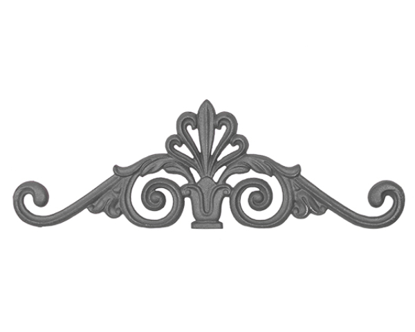 Cast Iron Tulip Valance Casting