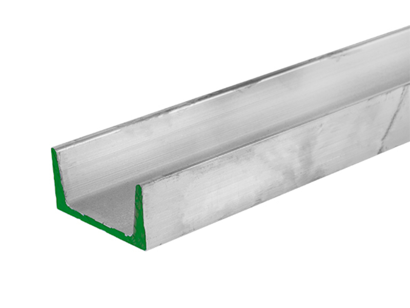 Aluminum Channel 4 inch by 1 72 inch