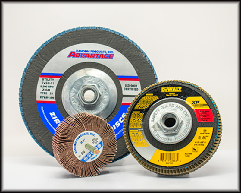 Flap discs wheels w border