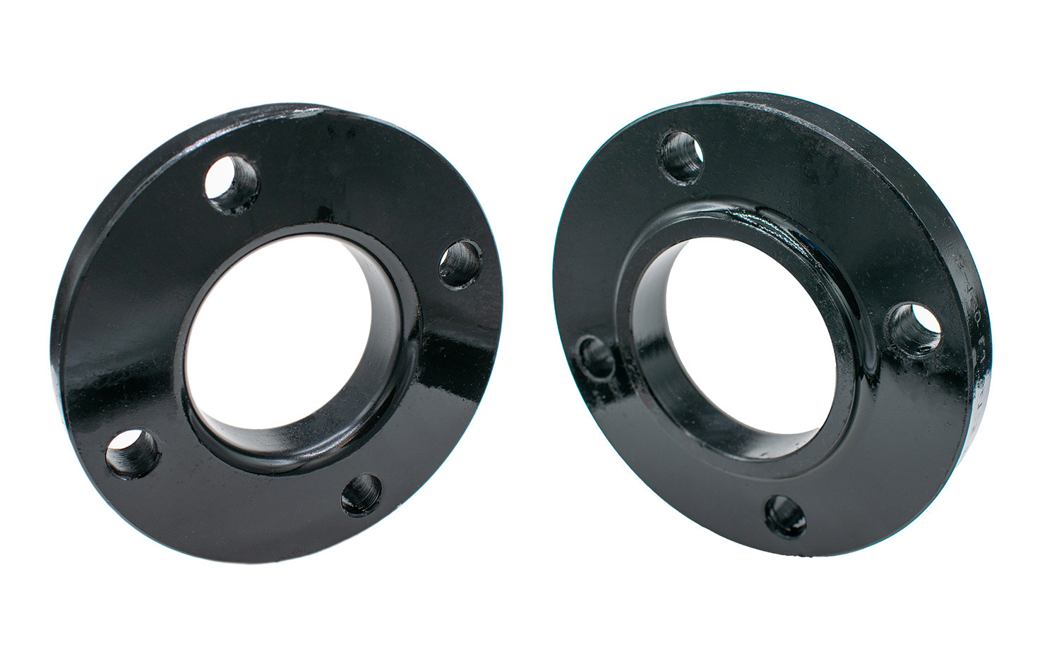 Two lap joint flanges