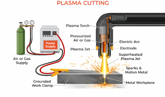 Plasma cutting