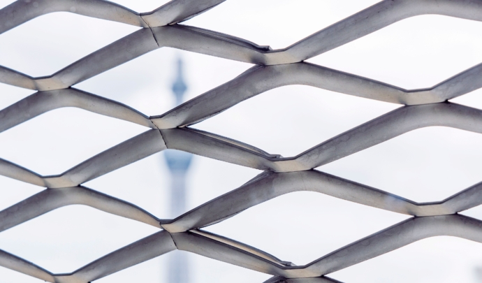 Expanded metal steel