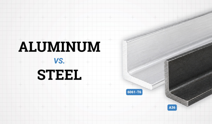 Steelsupply 6061 t6 aluminum vs a36 steel