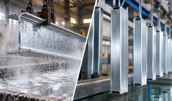 Steelsupply hot dip galvanized vs electrogalvanized