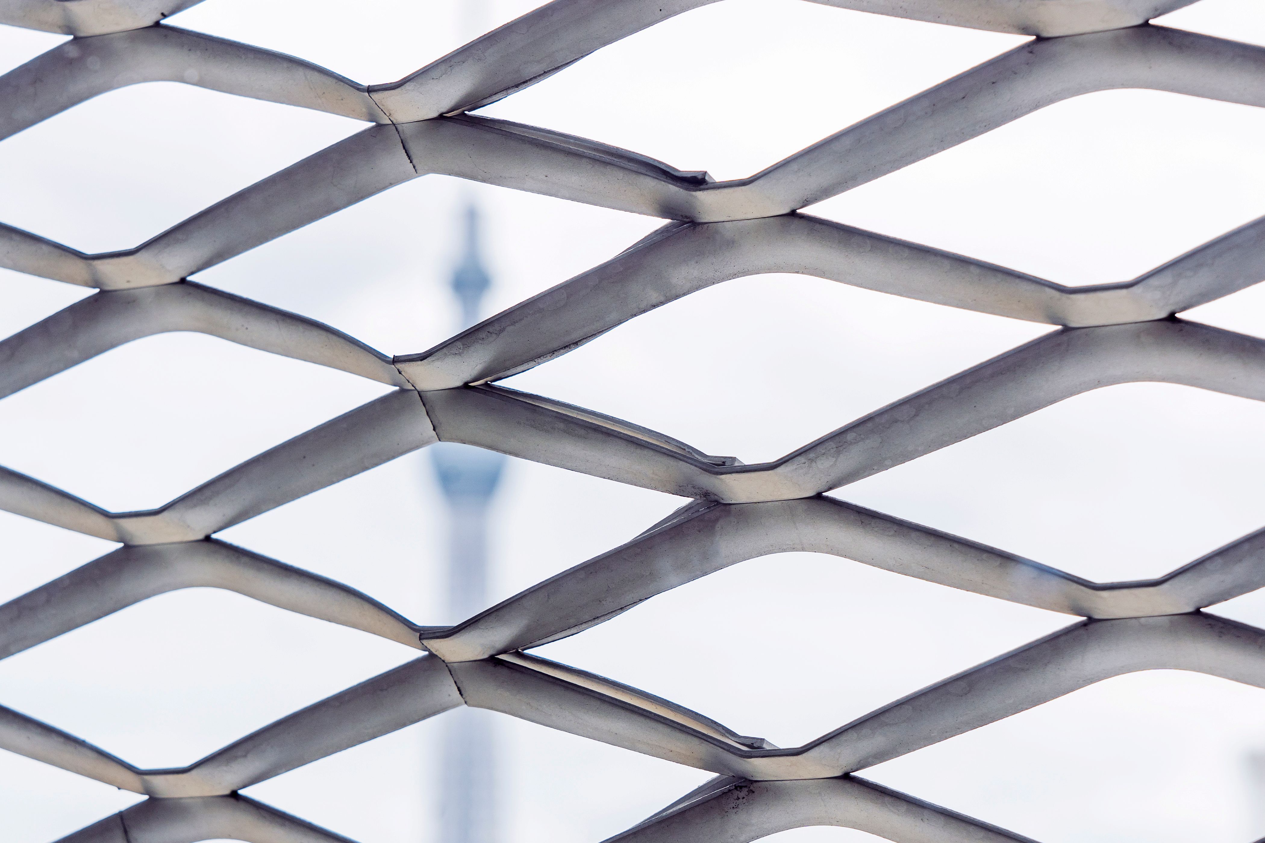 Expanded metal steel