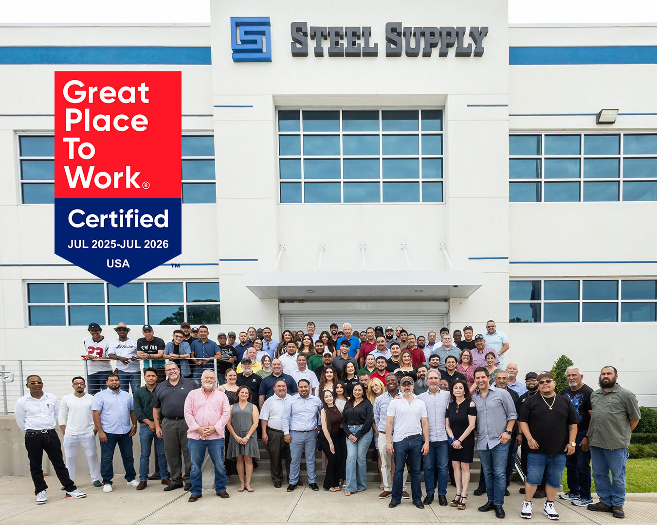Steel supply south location our people great place to work 2025