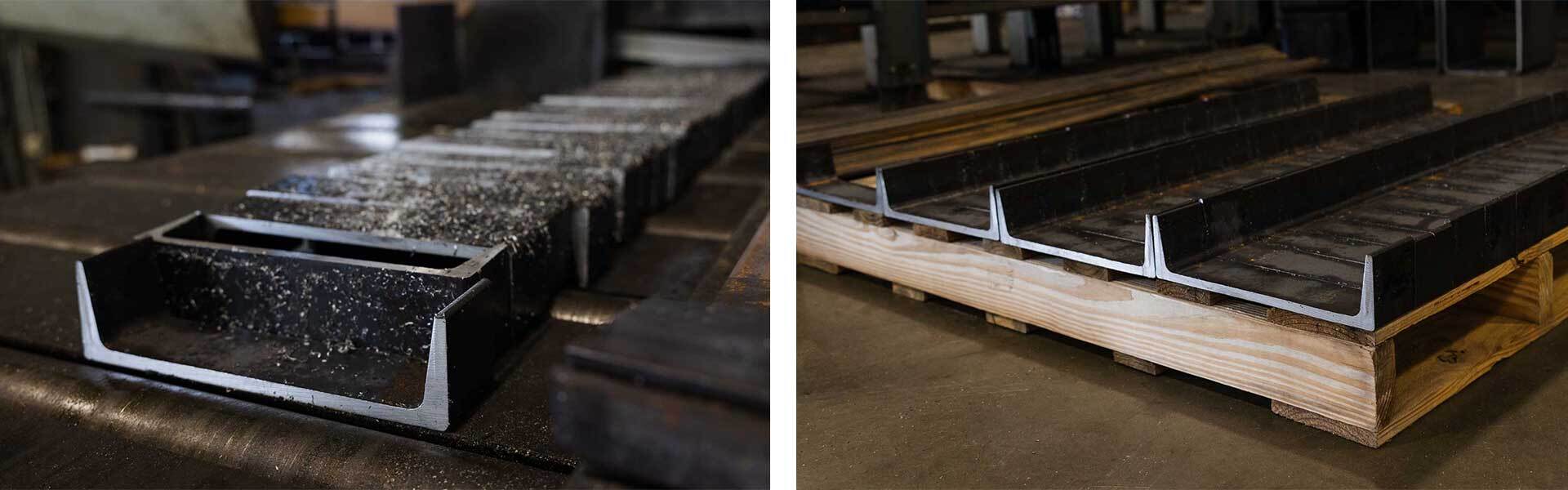 Production Sawing Structural Channel to Customer Needs