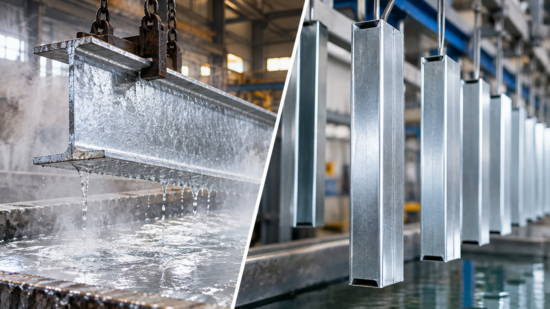 Steelsupply hot dip galvanized vs electrogalvanized