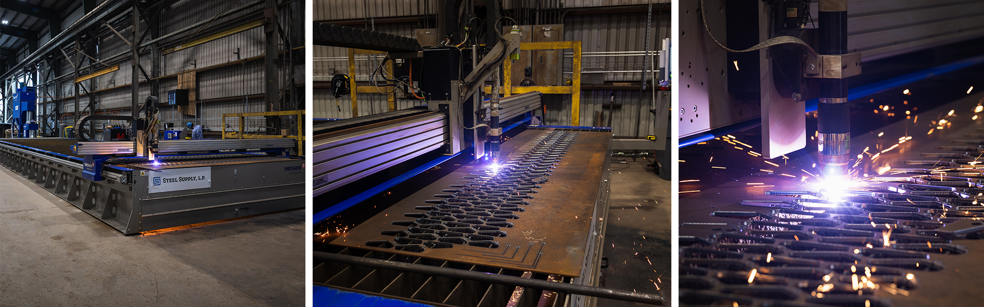 Steel Supply Plasma Cutting Services 40ft Table