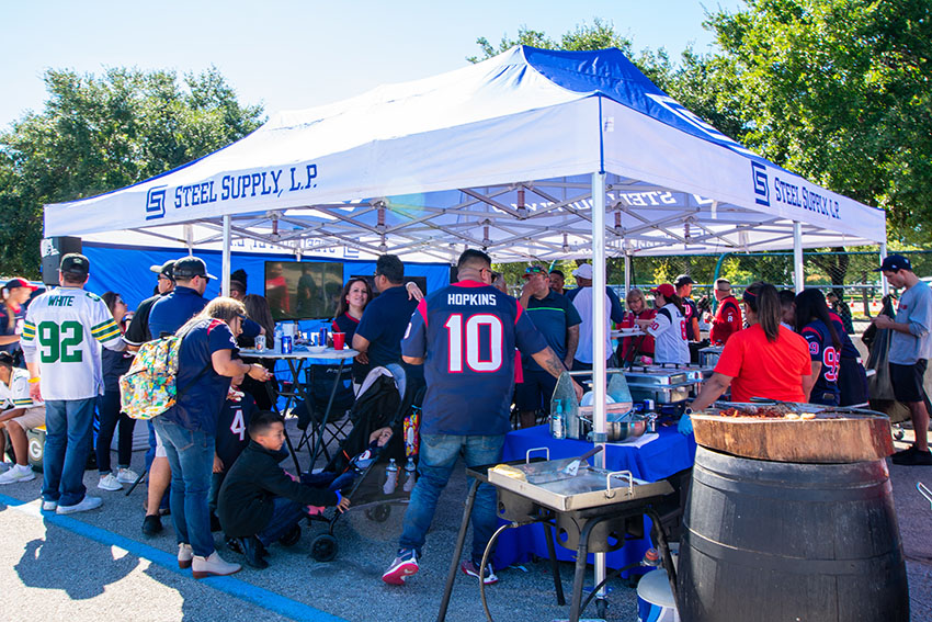 Tailgating with The Texans | Steel Supply LP