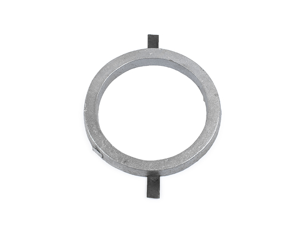 Aluminum circle 4.5 inches with tabs.