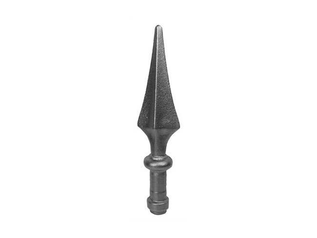 Cast iron spear, 9.125 x 2.125-Inch
