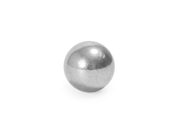 Solid seamless shiny sphere