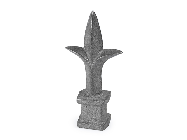 Cast iron, .625 inch spear, 4.75 x 2.125 inch