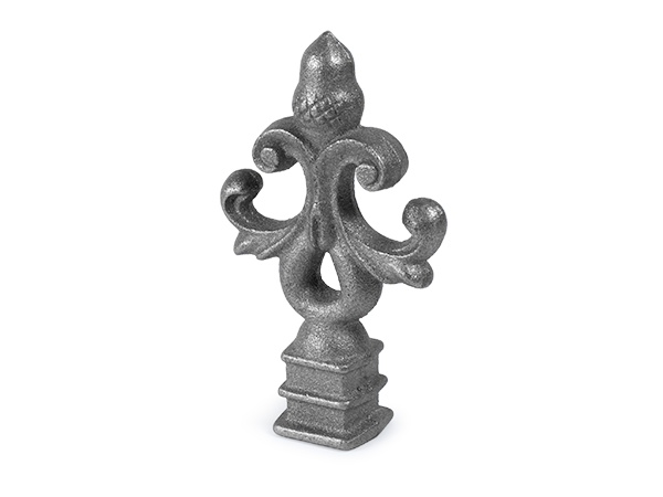 CAST IRON FENCE FINIALS-LOT 10-FITS OVER 3/4"  656-Y 