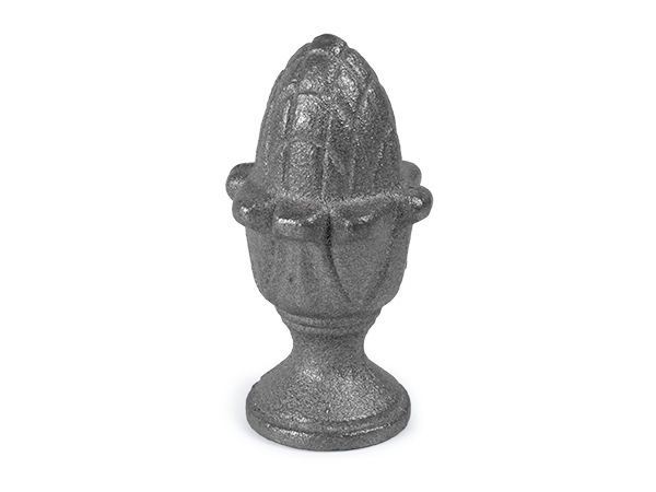 Cast iron 4-inch tall pineapple