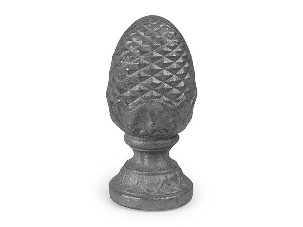 Cast iron large pineapple, 8.5 x 4-Inch