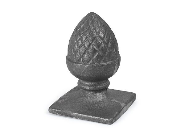 Large Pineapple on Square Base 6 inch x 3 inch
