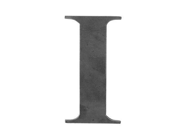 Steel Letter I