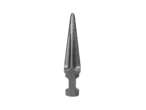 Cast iron, 0.75-inch spear, 6.5-inch x 1.5 inch