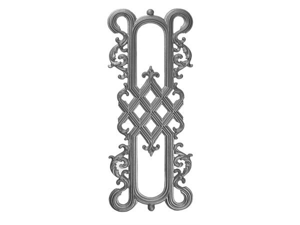 Cast iron 29.5 x 11.5 railing casting