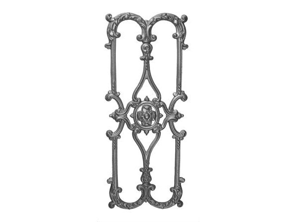 Cast iron 29 x 11.75-inch railing casting
