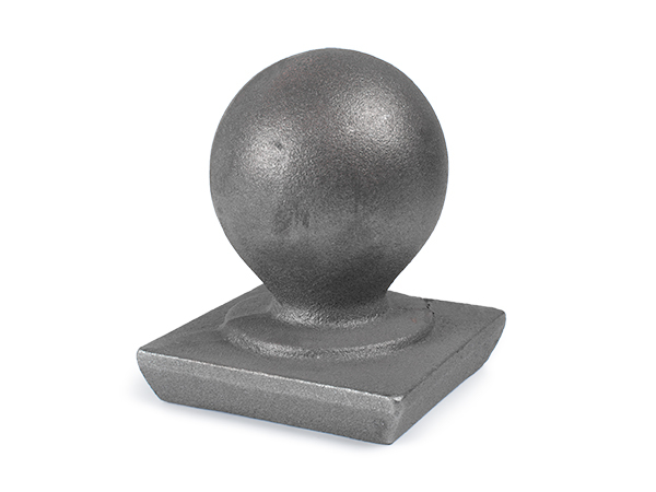 Cast iron 4-inch ball cap