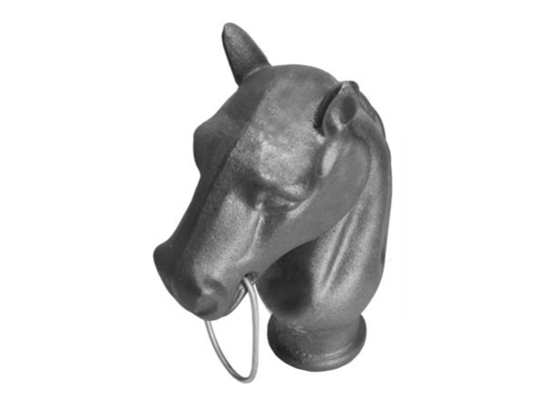 Cast iron horse head