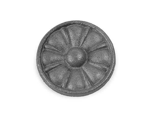 Cast iron rosette