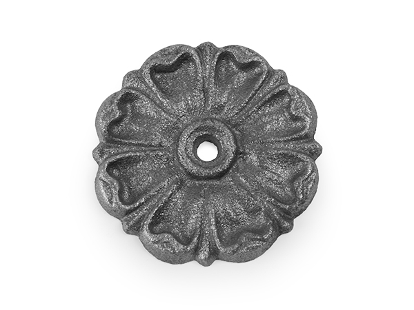 Cast iron rosette