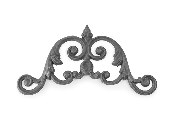 Cast iron rosette