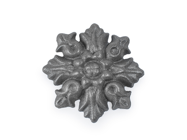 Cast iron rosette