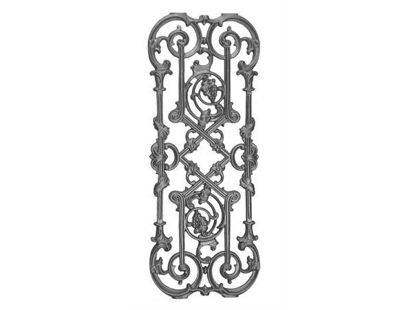 Cast iron traditional panel