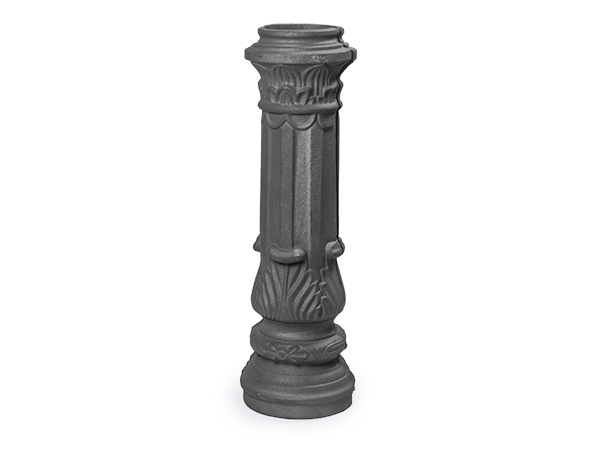 Corinthian post, 27 inch for 4 inch pipe