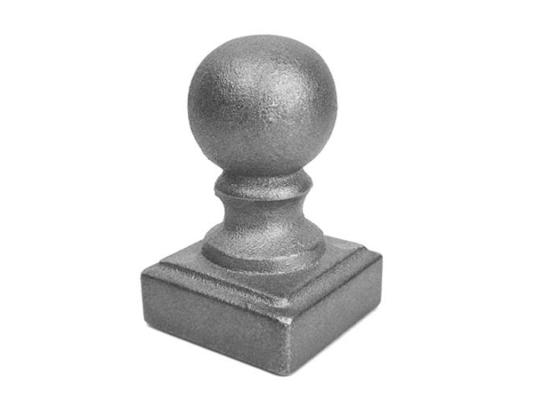 Cast iron, 2-inch ball cap
