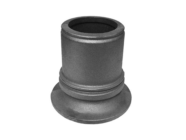 Cast iron pipe base, 4 inch