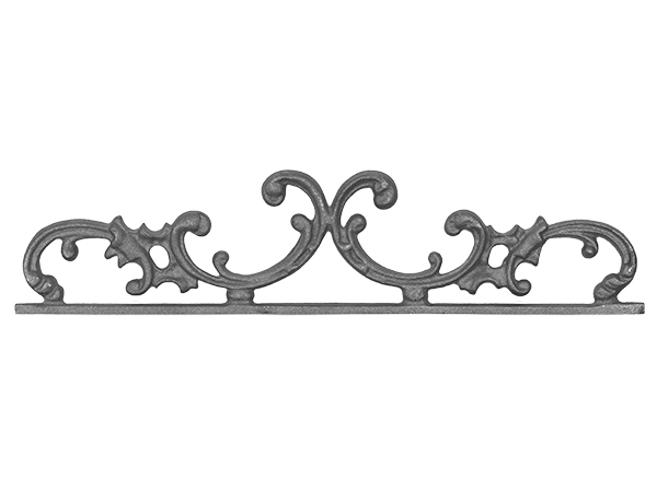 Cast iron pontalba gate top 5 x 21.5-inch
