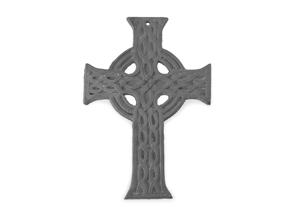 Cast iron rosette cross