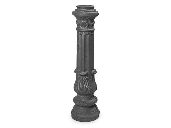 Corinthian post, 27 inch for 2.5-inch pipe