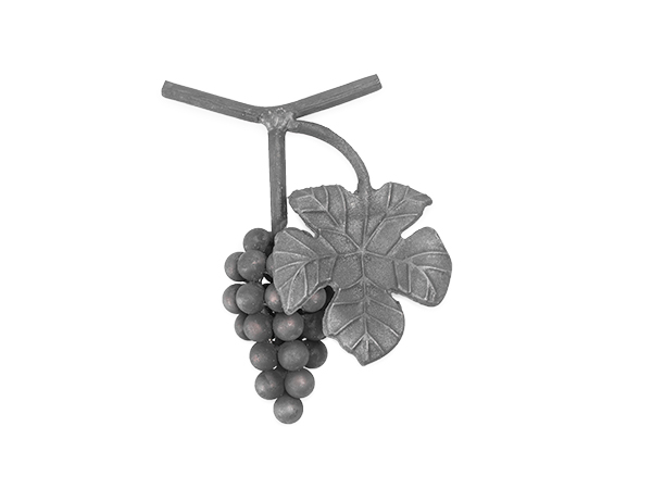 Forged steel grape cluster