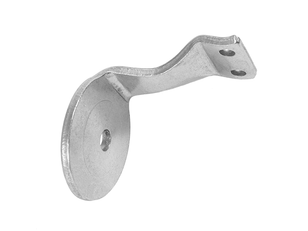Handrail bracket round top 3 inch